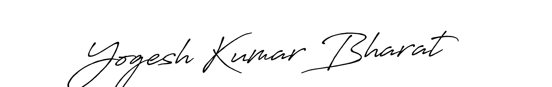 Once you've used our free online signature maker to create your best signature Antro_Vectra_Bolder style, it's time to enjoy all of the benefits that Yogesh Kumar Bharat name signing documents. Yogesh Kumar Bharat signature style 7 images and pictures png