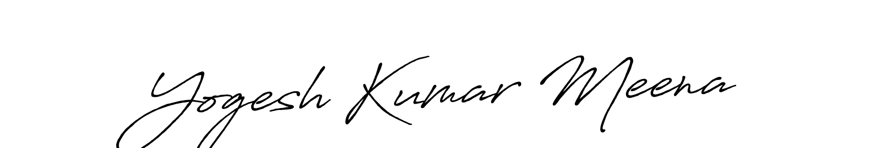 Make a short Yogesh Kumar Meena signature style. Manage your documents anywhere anytime using Antro_Vectra_Bolder. Create and add eSignatures, submit forms, share and send files easily. Yogesh Kumar Meena signature style 7 images and pictures png