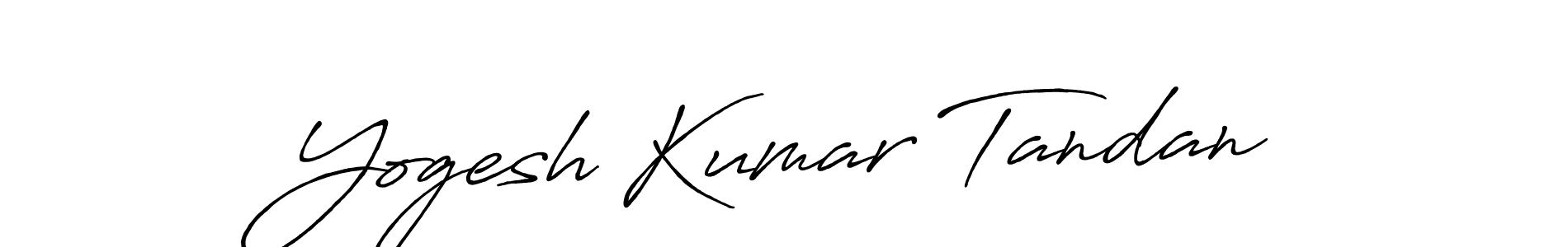 How to Draw Yogesh Kumar Tandan signature style? Antro_Vectra_Bolder is a latest design signature styles for name Yogesh Kumar Tandan. Yogesh Kumar Tandan signature style 7 images and pictures png