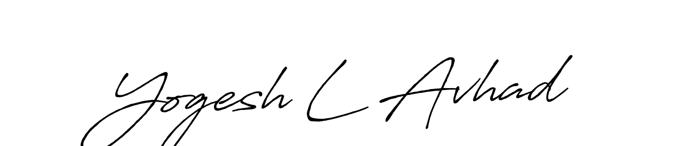 See photos of Yogesh L Avhad official signature by Spectra . Check more albums & portfolios. Read reviews & check more about Antro_Vectra_Bolder font. Yogesh L Avhad signature style 7 images and pictures png