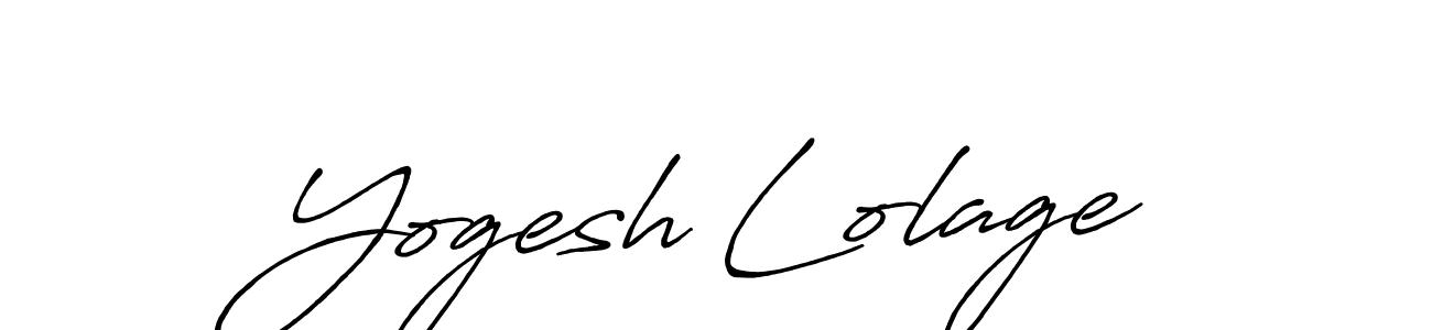 You can use this online signature creator to create a handwritten signature for the name Yogesh Lolage. This is the best online autograph maker. Yogesh Lolage signature style 7 images and pictures png
