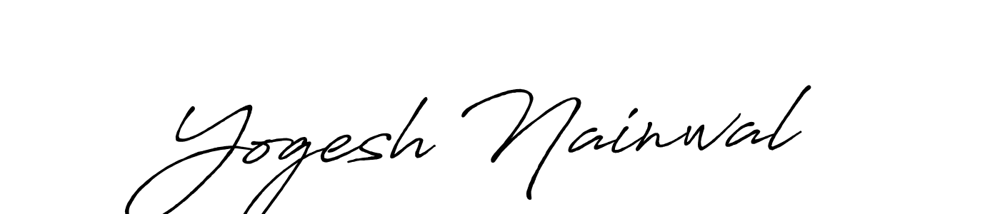 Check out images of Autograph of Yogesh Nainwal name. Actor Yogesh Nainwal Signature Style. Antro_Vectra_Bolder is a professional sign style online. Yogesh Nainwal signature style 7 images and pictures png