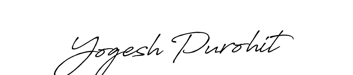 The best way (Antro_Vectra_Bolder) to make a short signature is to pick only two or three words in your name. The name Yogesh Purohit include a total of six letters. For converting this name. Yogesh Purohit signature style 7 images and pictures png