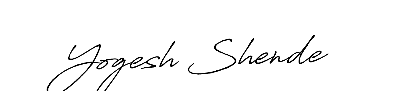 Best and Professional Signature Style for Yogesh Shende. Antro_Vectra_Bolder Best Signature Style Collection. Yogesh Shende signature style 7 images and pictures png