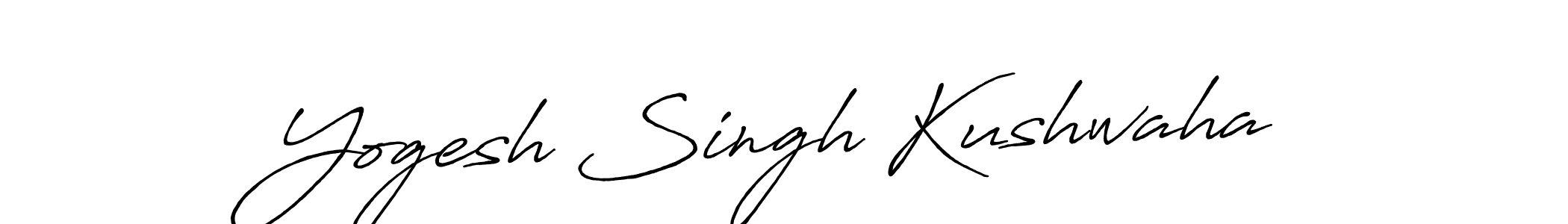 How to Draw Yogesh Singh Kushwaha signature style? Antro_Vectra_Bolder is a latest design signature styles for name Yogesh Singh Kushwaha. Yogesh Singh Kushwaha signature style 7 images and pictures png