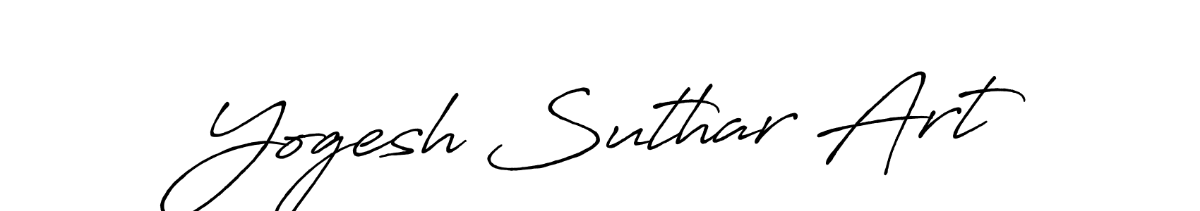 You should practise on your own different ways (Antro_Vectra_Bolder) to write your name (Yogesh Suthar Art) in signature. don't let someone else do it for you. Yogesh Suthar Art signature style 7 images and pictures png