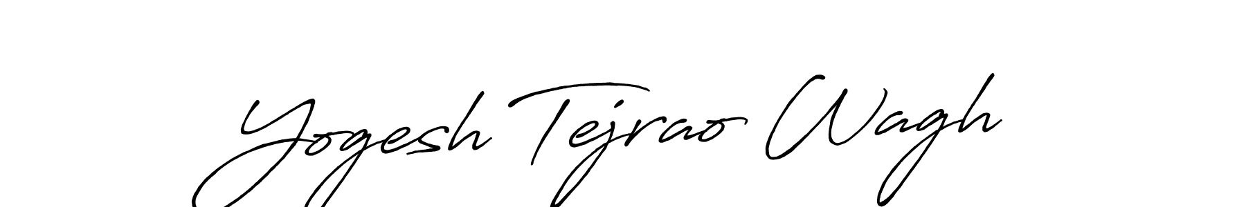 Also You can easily find your signature by using the search form. We will create Yogesh Tejrao Wagh name handwritten signature images for you free of cost using Antro_Vectra_Bolder sign style. Yogesh Tejrao Wagh signature style 7 images and pictures png