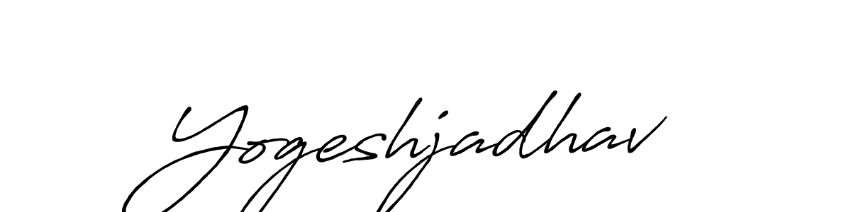 Also You can easily find your signature by using the search form. We will create Yogeshjadhav name handwritten signature images for you free of cost using Antro_Vectra_Bolder sign style. Yogeshjadhav signature style 7 images and pictures png