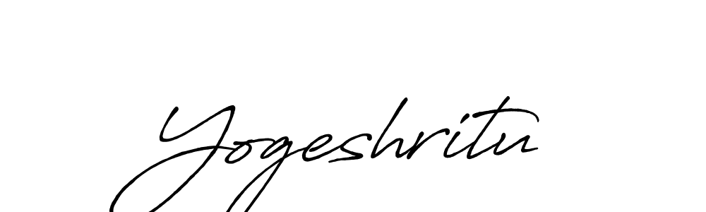 Also we have Yogeshritu name is the best signature style. Create professional handwritten signature collection using Antro_Vectra_Bolder autograph style. Yogeshritu signature style 7 images and pictures png