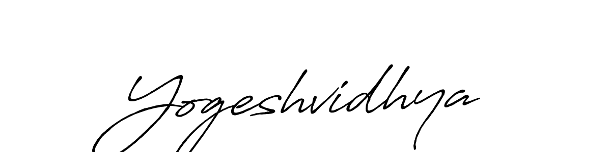You should practise on your own different ways (Antro_Vectra_Bolder) to write your name (Yogeshvidhya) in signature. don't let someone else do it for you. Yogeshvidhya signature style 7 images and pictures png