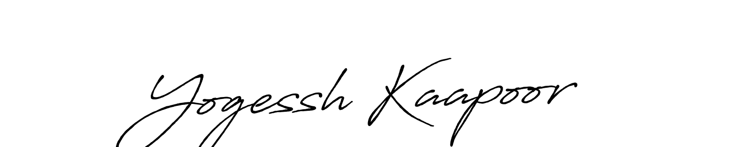 Use a signature maker to create a handwritten signature online. With this signature software, you can design (Antro_Vectra_Bolder) your own signature for name Yogessh Kaapoor. Yogessh Kaapoor signature style 7 images and pictures png