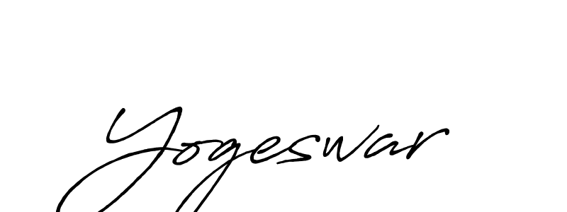 Make a beautiful signature design for name Yogeswar. Use this online signature maker to create a handwritten signature for free. Yogeswar signature style 7 images and pictures png