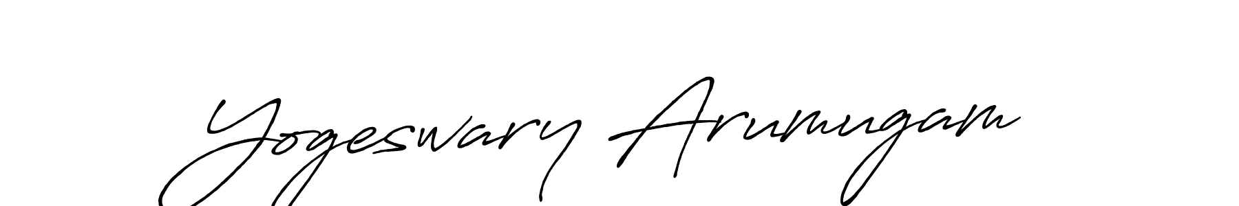 Make a short Yogeswary Arumugam signature style. Manage your documents anywhere anytime using Antro_Vectra_Bolder. Create and add eSignatures, submit forms, share and send files easily. Yogeswary Arumugam signature style 7 images and pictures png