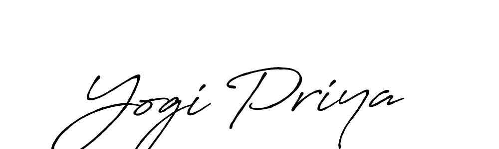 This is the best signature style for the Yogi Priya name. Also you like these signature font (Antro_Vectra_Bolder). Mix name signature. Yogi Priya signature style 7 images and pictures png