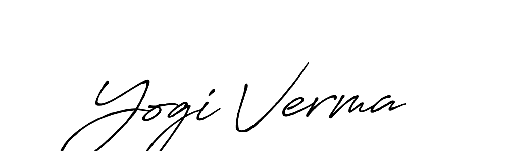 You can use this online signature creator to create a handwritten signature for the name Yogi Verma. This is the best online autograph maker. Yogi Verma signature style 7 images and pictures png