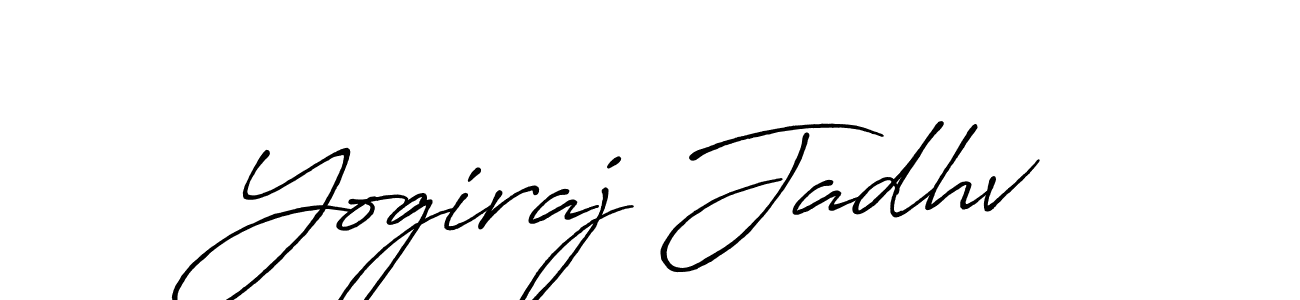 Make a beautiful signature design for name Yogiraj Jadhv. Use this online signature maker to create a handwritten signature for free. Yogiraj Jadhv signature style 7 images and pictures png