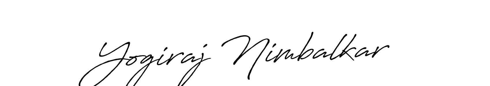Antro_Vectra_Bolder is a professional signature style that is perfect for those who want to add a touch of class to their signature. It is also a great choice for those who want to make their signature more unique. Get Yogiraj Nimbalkar name to fancy signature for free. Yogiraj Nimbalkar signature style 7 images and pictures png