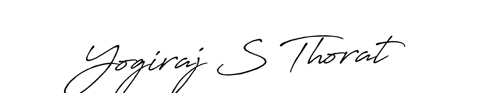 Make a beautiful signature design for name Yogiraj S Thorat. Use this online signature maker to create a handwritten signature for free. Yogiraj S Thorat signature style 7 images and pictures png