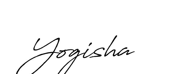 Also we have Yogisha name is the best signature style. Create professional handwritten signature collection using Antro_Vectra_Bolder autograph style. Yogisha signature style 7 images and pictures png