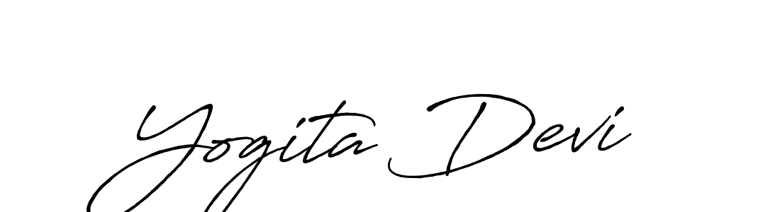 Make a short Yogita Devi signature style. Manage your documents anywhere anytime using Antro_Vectra_Bolder. Create and add eSignatures, submit forms, share and send files easily. Yogita Devi signature style 7 images and pictures png