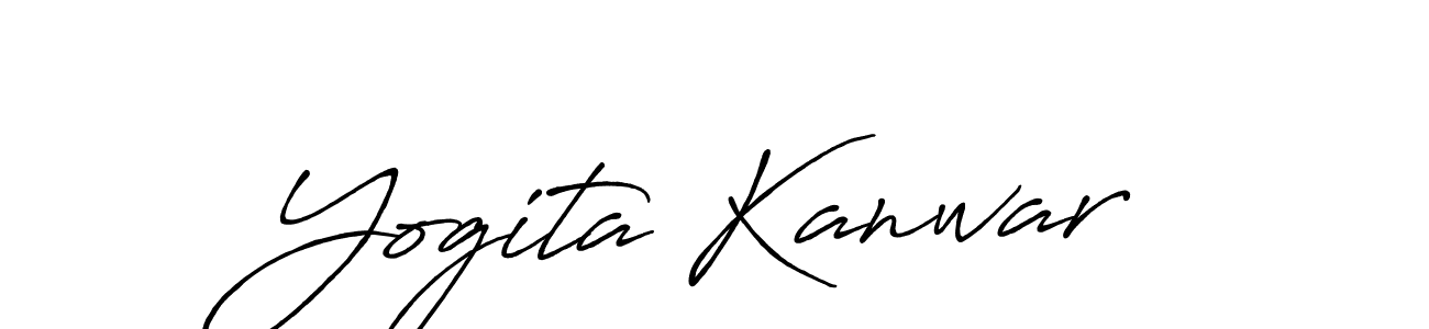 You can use this online signature creator to create a handwritten signature for the name Yogita Kanwar. This is the best online autograph maker. Yogita Kanwar signature style 7 images and pictures png