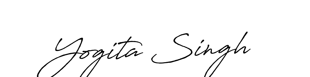 Once you've used our free online signature maker to create your best signature Antro_Vectra_Bolder style, it's time to enjoy all of the benefits that Yogita Singh name signing documents. Yogita Singh signature style 7 images and pictures png