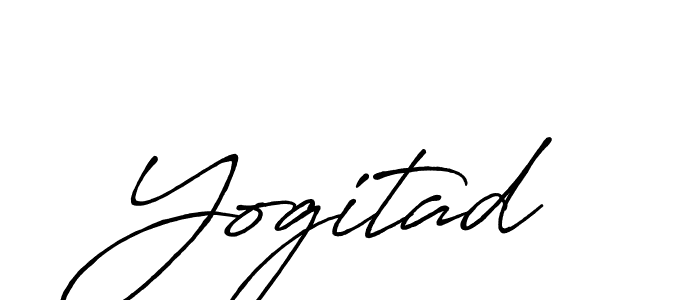 It looks lik you need a new signature style for name Yogitad. Design unique handwritten (Antro_Vectra_Bolder) signature with our free signature maker in just a few clicks. Yogitad signature style 7 images and pictures png