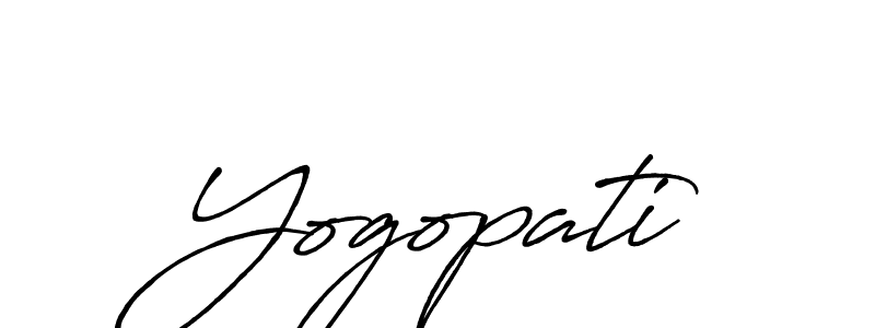 Similarly Antro_Vectra_Bolder is the best handwritten signature design. Signature creator online .You can use it as an online autograph creator for name Yogopati. Yogopati signature style 7 images and pictures png