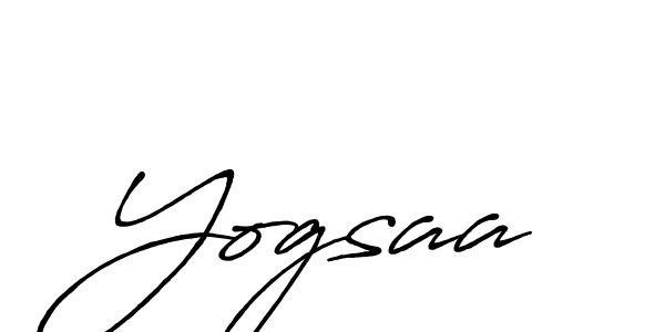 Similarly Antro_Vectra_Bolder is the best handwritten signature design. Signature creator online .You can use it as an online autograph creator for name Yogsaa. Yogsaa signature style 7 images and pictures png