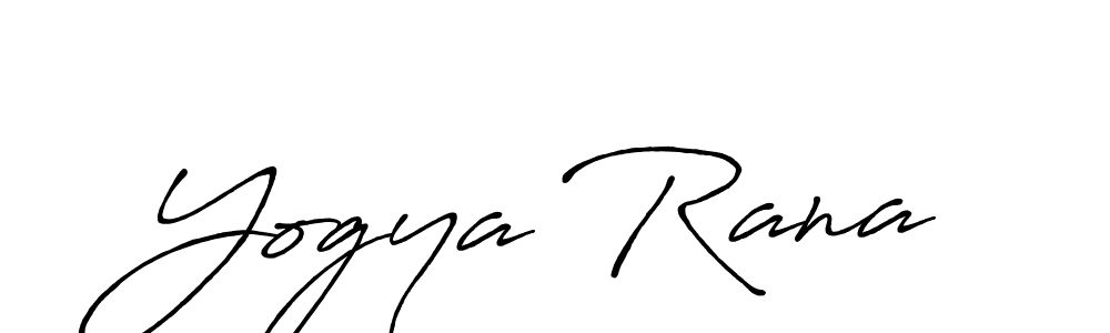 Make a beautiful signature design for name Yogya Rana. Use this online signature maker to create a handwritten signature for free. Yogya Rana signature style 7 images and pictures png