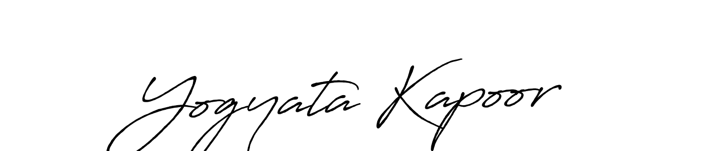 Make a beautiful signature design for name Yogyata Kapoor. Use this online signature maker to create a handwritten signature for free. Yogyata Kapoor signature style 7 images and pictures png