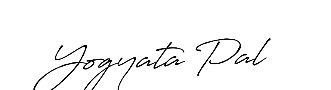 Design your own signature with our free online signature maker. With this signature software, you can create a handwritten (Antro_Vectra_Bolder) signature for name Yogyata Pal. Yogyata Pal signature style 7 images and pictures png