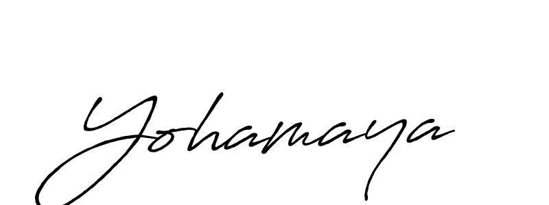 It looks lik you need a new signature style for name Yohamaya. Design unique handwritten (Antro_Vectra_Bolder) signature with our free signature maker in just a few clicks. Yohamaya signature style 7 images and pictures png