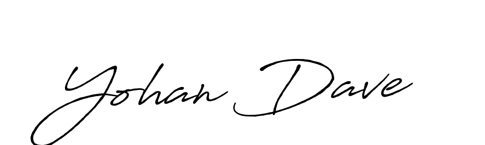 Antro_Vectra_Bolder is a professional signature style that is perfect for those who want to add a touch of class to their signature. It is also a great choice for those who want to make their signature more unique. Get Yohan Dave name to fancy signature for free. Yohan Dave signature style 7 images and pictures png