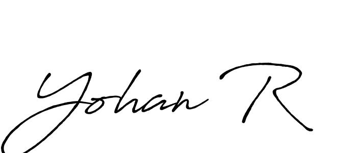 This is the best signature style for the Yohan R name. Also you like these signature font (Antro_Vectra_Bolder). Mix name signature. Yohan R signature style 7 images and pictures png