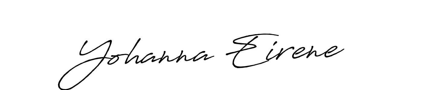 Make a beautiful signature design for name Yohanna Eirene. Use this online signature maker to create a handwritten signature for free. Yohanna Eirene signature style 7 images and pictures png