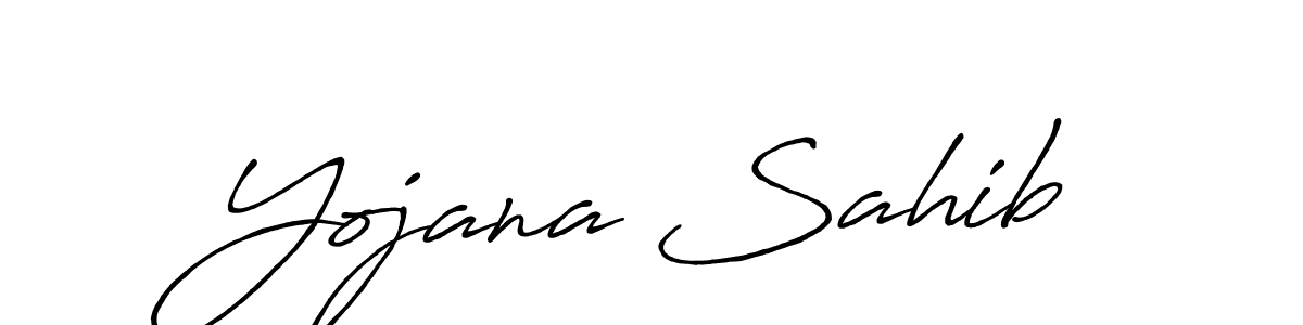 The best way (Antro_Vectra_Bolder) to make a short signature is to pick only two or three words in your name. The name Yojana Sahib include a total of six letters. For converting this name. Yojana Sahib signature style 7 images and pictures png