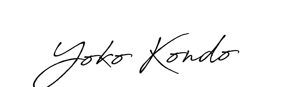 How to Draw Yoko Kondo signature style? Antro_Vectra_Bolder is a latest design signature styles for name Yoko Kondo. Yoko Kondo signature style 7 images and pictures png