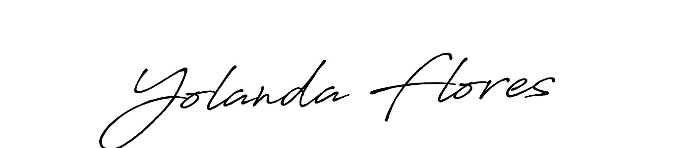 This is the best signature style for the Yolanda Flores name. Also you like these signature font (Antro_Vectra_Bolder). Mix name signature. Yolanda Flores signature style 7 images and pictures png