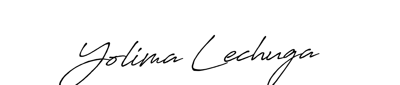 Make a beautiful signature design for name Yolima Lechuga. Use this online signature maker to create a handwritten signature for free. Yolima Lechuga signature style 7 images and pictures png