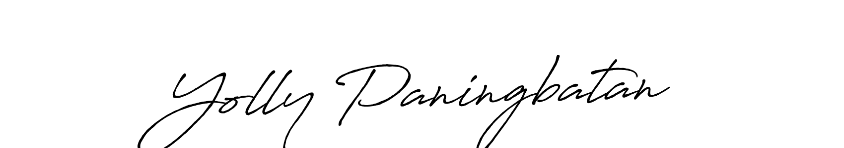 You can use this online signature creator to create a handwritten signature for the name Yolly Paningbatan. This is the best online autograph maker. Yolly Paningbatan signature style 7 images and pictures png