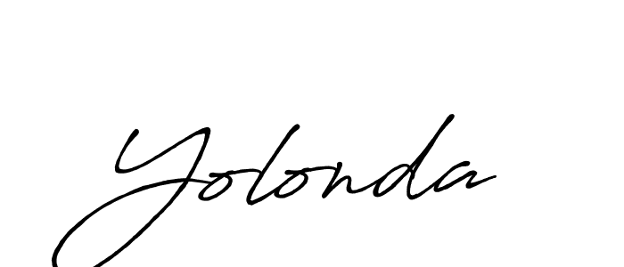 Make a beautiful signature design for name Yolonda. Use this online signature maker to create a handwritten signature for free. Yolonda signature style 7 images and pictures png