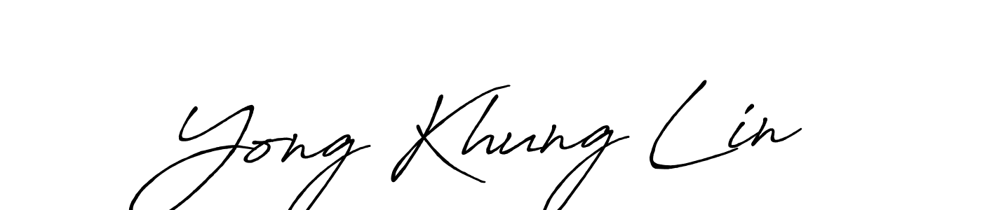 Similarly Antro_Vectra_Bolder is the best handwritten signature design. Signature creator online .You can use it as an online autograph creator for name Yong Khung Lin. Yong Khung Lin signature style 7 images and pictures png