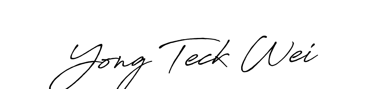 Antro_Vectra_Bolder is a professional signature style that is perfect for those who want to add a touch of class to their signature. It is also a great choice for those who want to make their signature more unique. Get Yong Teck Wei name to fancy signature for free. Yong Teck Wei signature style 7 images and pictures png