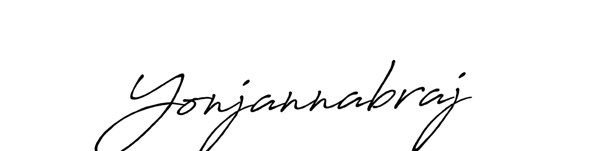 Make a short Yonjannabraj signature style. Manage your documents anywhere anytime using Antro_Vectra_Bolder. Create and add eSignatures, submit forms, share and send files easily. Yonjannabraj signature style 7 images and pictures png