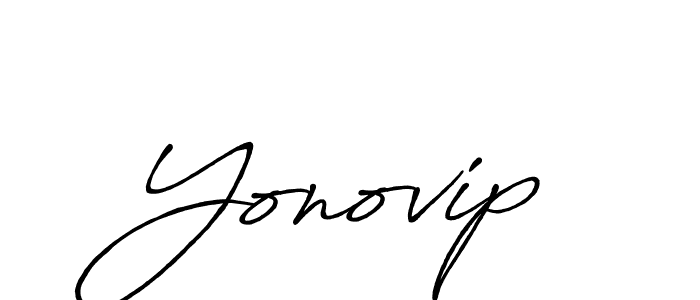The best way (Antro_Vectra_Bolder) to make a short signature is to pick only two or three words in your name. The name Yonovip include a total of six letters. For converting this name. Yonovip signature style 7 images and pictures png
