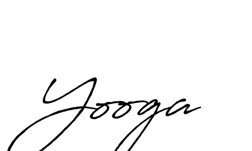 Make a beautiful signature design for name Yooga. With this signature (Antro_Vectra_Bolder) style, you can create a handwritten signature for free. Yooga signature style 7 images and pictures png