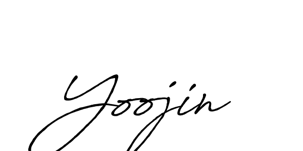 The best way (Antro_Vectra_Bolder) to make a short signature is to pick only two or three words in your name. The name Yoojin include a total of six letters. For converting this name. Yoojin signature style 7 images and pictures png