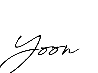 Antro_Vectra_Bolder is a professional signature style that is perfect for those who want to add a touch of class to their signature. It is also a great choice for those who want to make their signature more unique. Get Yoon name to fancy signature for free. Yoon signature style 7 images and pictures png