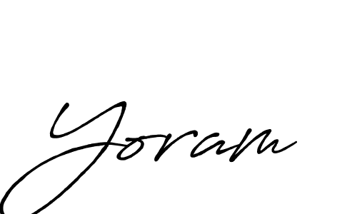 Make a beautiful signature design for name Yoram. Use this online signature maker to create a handwritten signature for free. Yoram signature style 7 images and pictures png